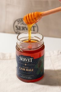 Bercekız Servet Şekerleme Fethiye Organik Süzme Çam Balı 425 gr