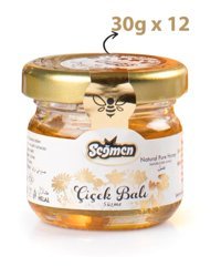 Balparmak Çıtkapak Organik Süzme Çiçek Balı 12x30 gr