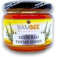 Bambee Organik Süzme Kekik Balı 450 gr