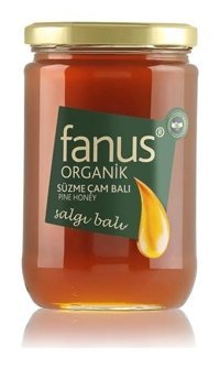 Fanus Salgı Organik Süzme Çam Balı 850 gr