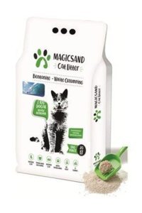 Magicsand Okyanus Kokulu Topaklanan İnce Taneli Bentonit Kedi Kumu 20 lt