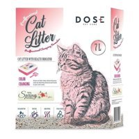 Cat Litter Bahar Kokulu Topaklanan İnce Taneli Bentonit Kedi Kumu 7 lt