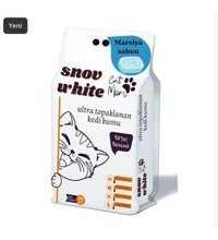 Snow White Marsilya Sabun Kokulu Topaklanan İnce Taneli Bentonit Kedi Kumu 20 lt