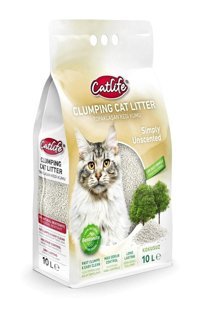 Catlife Kokusuz Topaklanan İnce Taneli Bentonit Kedi Kumu 10 lt