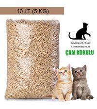 Karaoğlan Tarım Kalın Taneli Pelet Kedi Kumu 10 lt