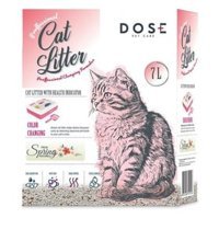 Dose Topaklanan İnce Taneli Bentonit Kedi Kumu 7 lt