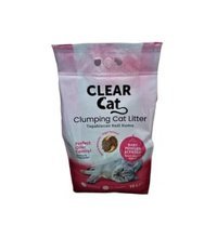 Clear Cat Bebek Pudrası Kokulu Topaklanan İnce Taneli Bentonit Kedi Kumu 5x10 lt