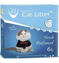 Van Cat Fresh Kokulu Topaklanan İnce Taneli Bentonit Kedi Kumu 6 lt