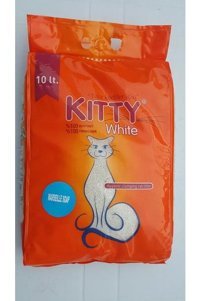 Kitty Marsilya Sabun Kokulu Topaklanan İnce Taneli Bentonit Kedi Kumu 10 lt
