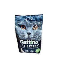 Gattino Marsilya Sabun Kokulu Topaklanan İnce Taneli Bentonit Kedi Kumu 3x10 lt
