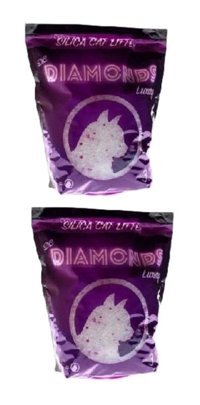 Diamonds Luxury Kalın Taneli Silika Kedi Kumu 2x3.8 lt