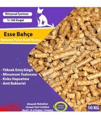 Esse Bahçe Kalın Taneli Pelet Kedi Kumu 10 lt
