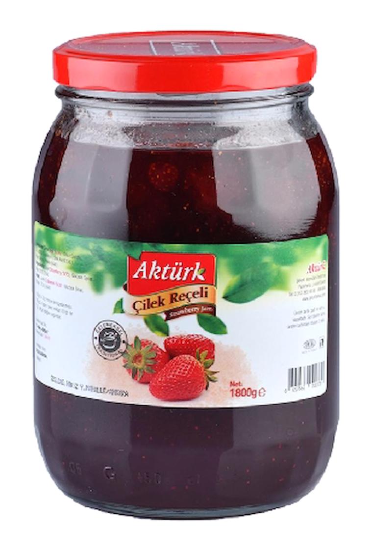 Aktürk Çilek Reçeli 4x1.5 kg