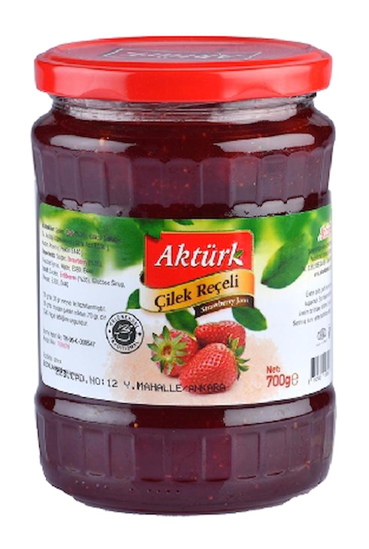 Aktürk Çilek Reçeli 24x700 gr