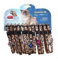 Eurocat Konfor Çok Renkli Ayarlanabilir Gezdirme Boyun Kedi Tasması
