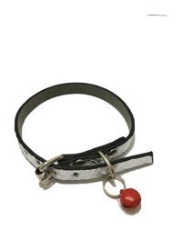 Elite Kiddycat Halsband Gümüş Ayarlanabilir Gezdirme Boyun Kedi Tasması
