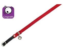 Karlie Safety Lock Kırmızı Gezdirme Boyun Kedi Tasması