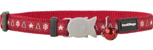 Red Dingo Kırmızı Gezdirme Boyun Kedi Tasması