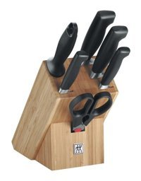 Zwıllıng Four Star 350680020 Paslanmaz Çelik Standlı 7 Parça Şef Bıçağı Seti