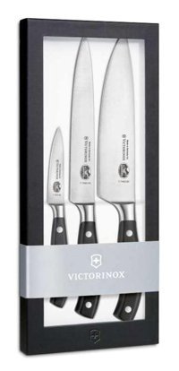 Victorinox Paslanmaz Çelik 3 Parça Şef Bıçağı Seti