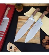 Castle Kitchen Durable Serisi Paslanmaz Çelik 2 Parça Şef Bıçağı Seti