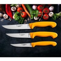 Lazbisa Çelik 3 Parça Ekmek Bıçağı Seti