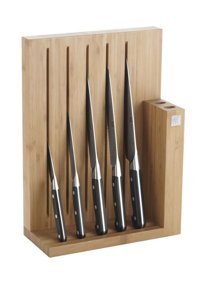 Zwıllıng Bambu 384380000 Paslanmaz Çelik Standlı 6 Parça Şef Bıçağı Seti