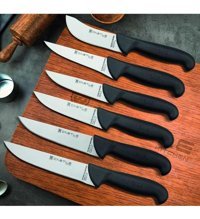 Castle Kitchen Paslanmaz Çelik 6 Parça Mutfak Bıçağı Seti