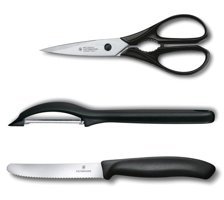 Victorinox Paslanmaz Çelik 3 Parça Meyve - Sebze Bıçağı Seti