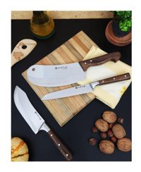 Castle Kitchen Paslanmaz Çelik 3 Parça Şef Bıçağı Seti