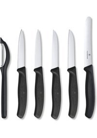 Victorinox Paslanmaz Çelik 6 Parça Mutfak Bıçağı Seti