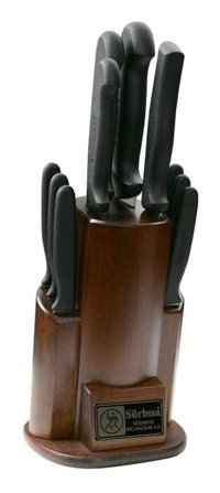 Sürbısa 61506 Çelik Standlı 10 Parça Mutfak Bıçağı Seti