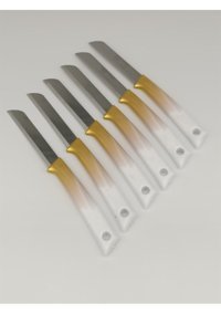 Solingen Çelik 6 Parça Meyve - Sebze Bıçağı Seti Gold