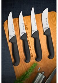 Castle Kitchen Paslanmaz Çelik 4 Parça Mutfak Bıçağı Seti