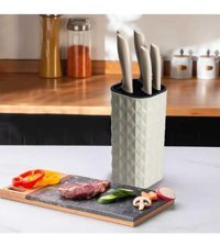 Cooker Ckr2870 Paslanmaz Çelik Standlı 6 Parça Mutfak Bıçağı Seti