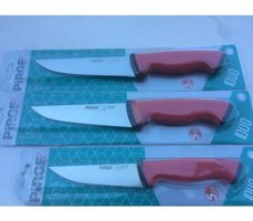 Pirge Duo Paslanmaz Çelik 3 Parça Şef Bıçağı Seti