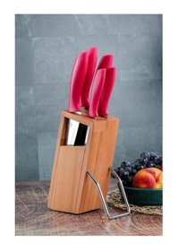 Cooker CKR2830 Çelik Standlı 6 Parça Mutfak Bıçağı Seti