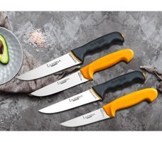 Lazbisa Platinum Gold Paslanmaz Çelik 4 Parça Et Bıçağı Seti