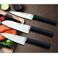 Castle Kitchen Storm Serisi Paslanmaz Çelik 3 Parça Mutfak Bıçağı Seti