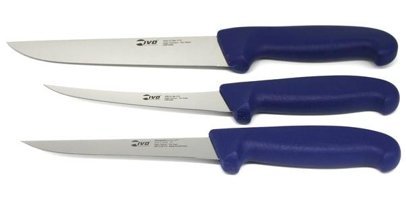 Ivo Europrofessional 41005 Paslanmaz Çelik 3 Parça Kasap Bıçağı Seti