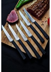 Stevig Cut 4 Paslanmaz Çelik 6 Parça Şef Bıçağı Seti