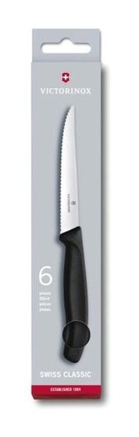 Victorinox Swissclassic Paslanmaz Çelik 6 Parça Biftek Bıçağı Seti