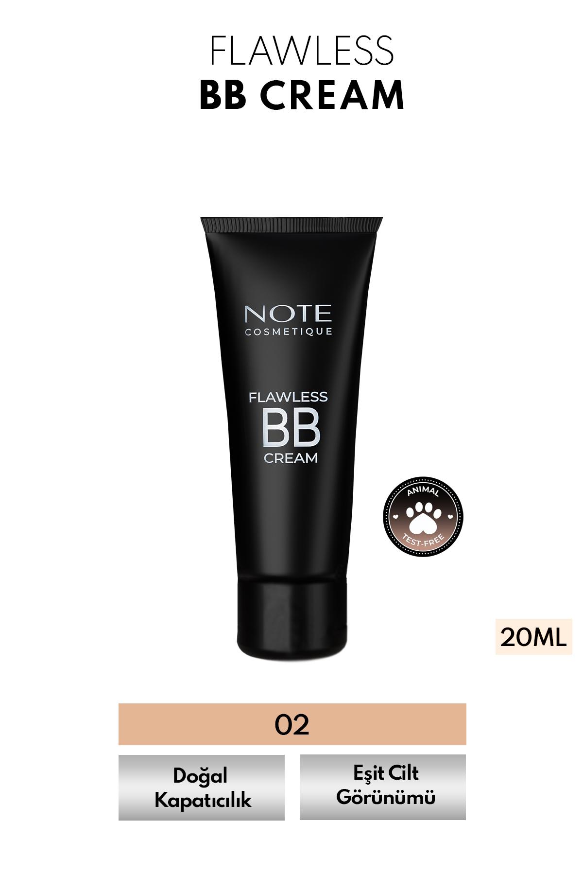 Note Tüm Ciltler İçin Işıltılı BB Krem Orta Ton