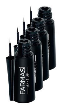 Farmasi 4'lü Siyah Kalın Uçlu Likit Eyeliner