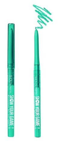 Pastel Show Your Game No:411 Suya Dayanıklı Neon Yeşil Kalıcı Kalın Uçlu Kalem Eyeliner