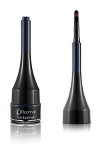 Flormar Mat Pastel Siyah Fırça Likit Eyeliner