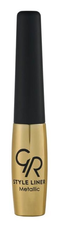 Golden Rose Esl-02 Parlak Metalik Sarı Fırça Likit Eyeliner
