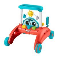Fisher-Price HJP48 Direksiyon 4 Tekerlekli 1 Kademeli Oyuncaklı İlk Adım Yürüteç Kırmızı