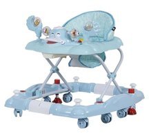 Sunny Baby 9227 Ördek 8 Tekerlekli 3 Kademeli Oyuncaklı Örümcek Yürüteç Bej