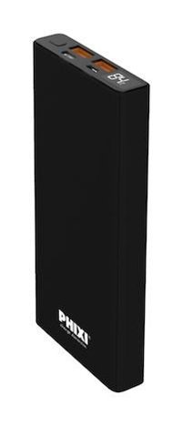 Phixi Force Qc2210 10000 mAh Hızlı Şarj Micro Type C - USB Powerbank Siyah